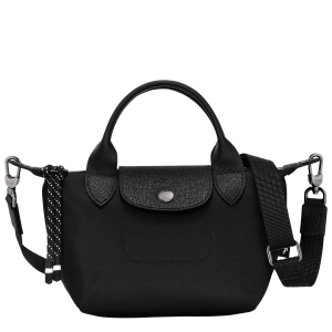 Le Pliage Energy XS Handbag Black – Recycled canvas