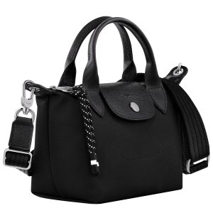 Le Pliage Energy XS Handbag Black – Recycled canvas