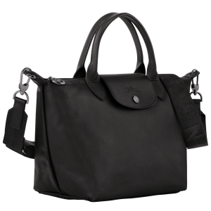 Le Pliage Xtra S Handbag Black – Leather