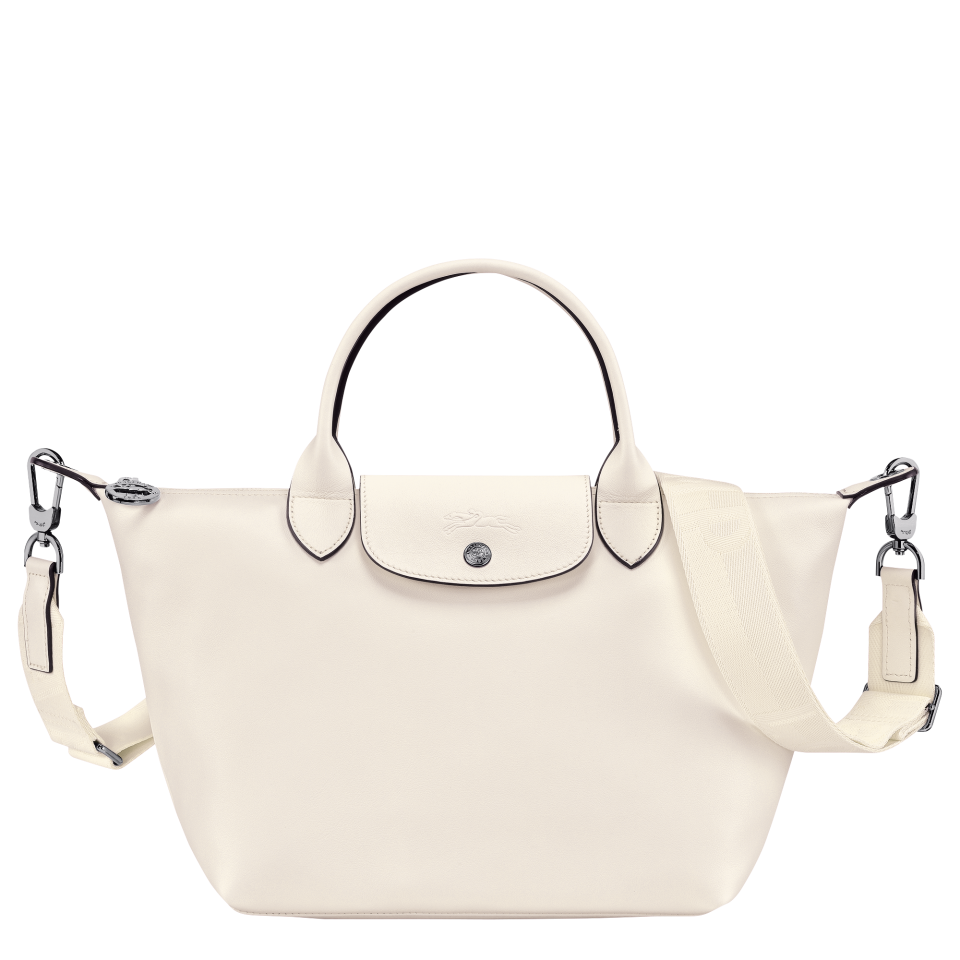 Le Pliage Xtra S Handbag Ecru - Leather
