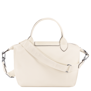 Le Pliage Xtra S Handbag Ecru – Leather