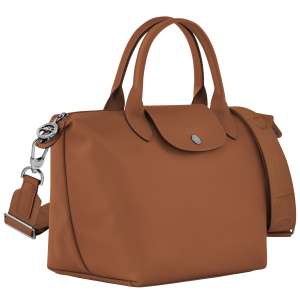 Le Pliage Xtra S Handbag Cognac – Leather