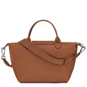 Le Pliage Xtra S Handbag Cognac – Leather