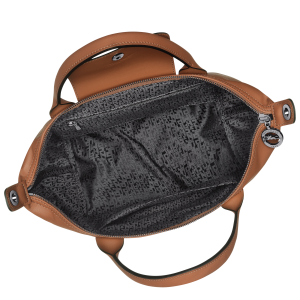 Le Pliage Xtra S Handbag Cognac – Leather