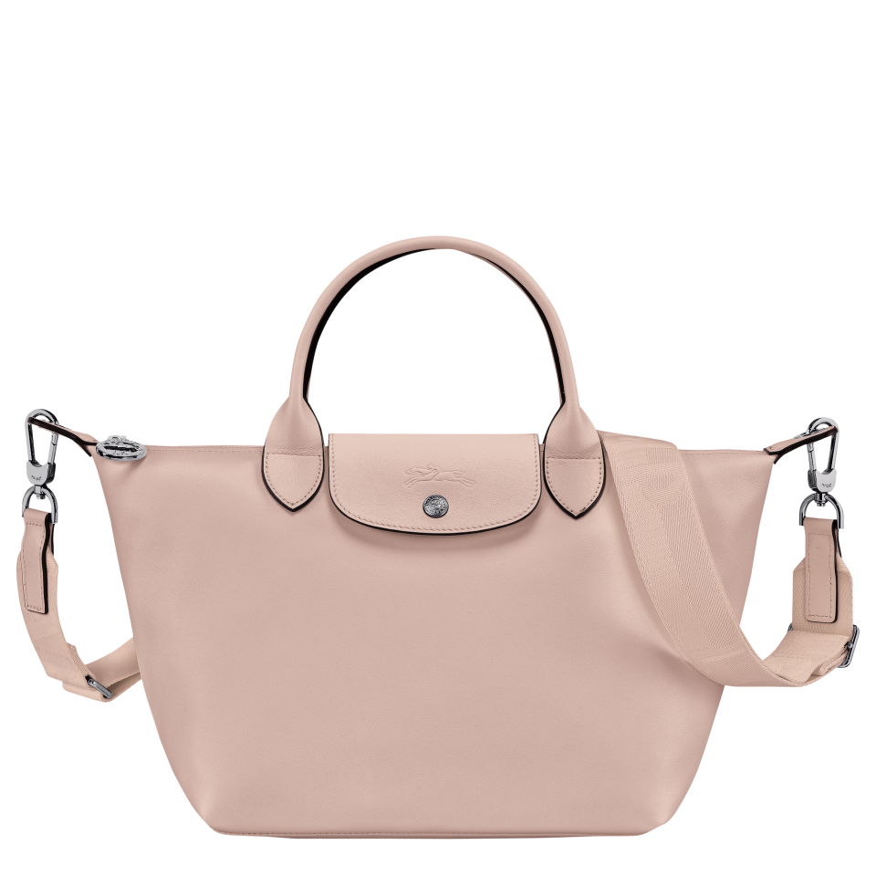 Le Pliage Xtra S Handbag Nude - Leather