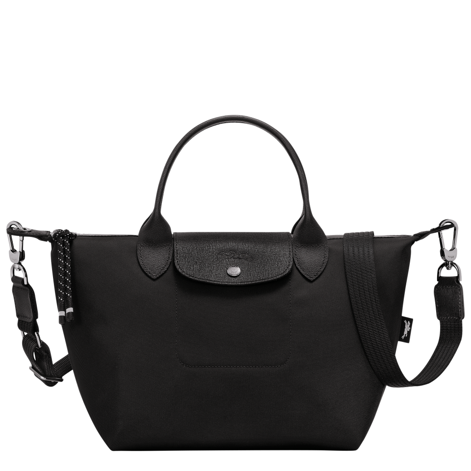 Le Pliage Energy S Handbag Black - Recycled canvas