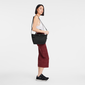 Le Pliage Energy S Handbag Black – Recycled canvas