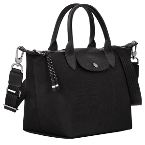 Le Pliage Energy S Handbag Black – Recycled canvas
