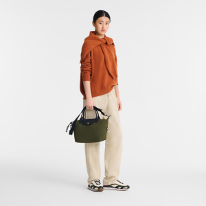 Le Pliage Energy S Handbag Khaki – Recycled canvas