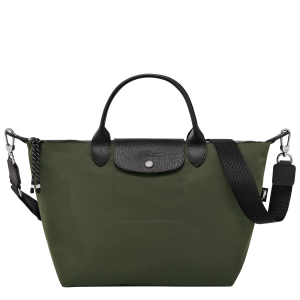 Le Pliage Energy L Handbag Khaki – Recycled canvas
