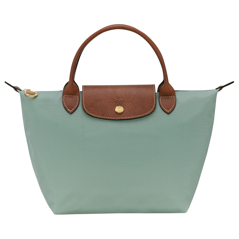 Le Pliage Original S Handbag Celadon - Recycled canvas