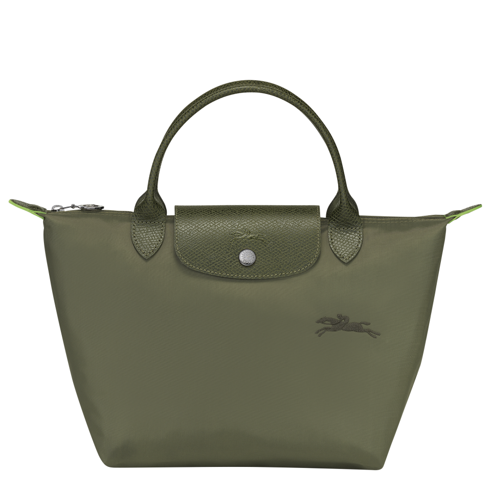 Le Pliage Green S Handbag Forest - Recycled canvas