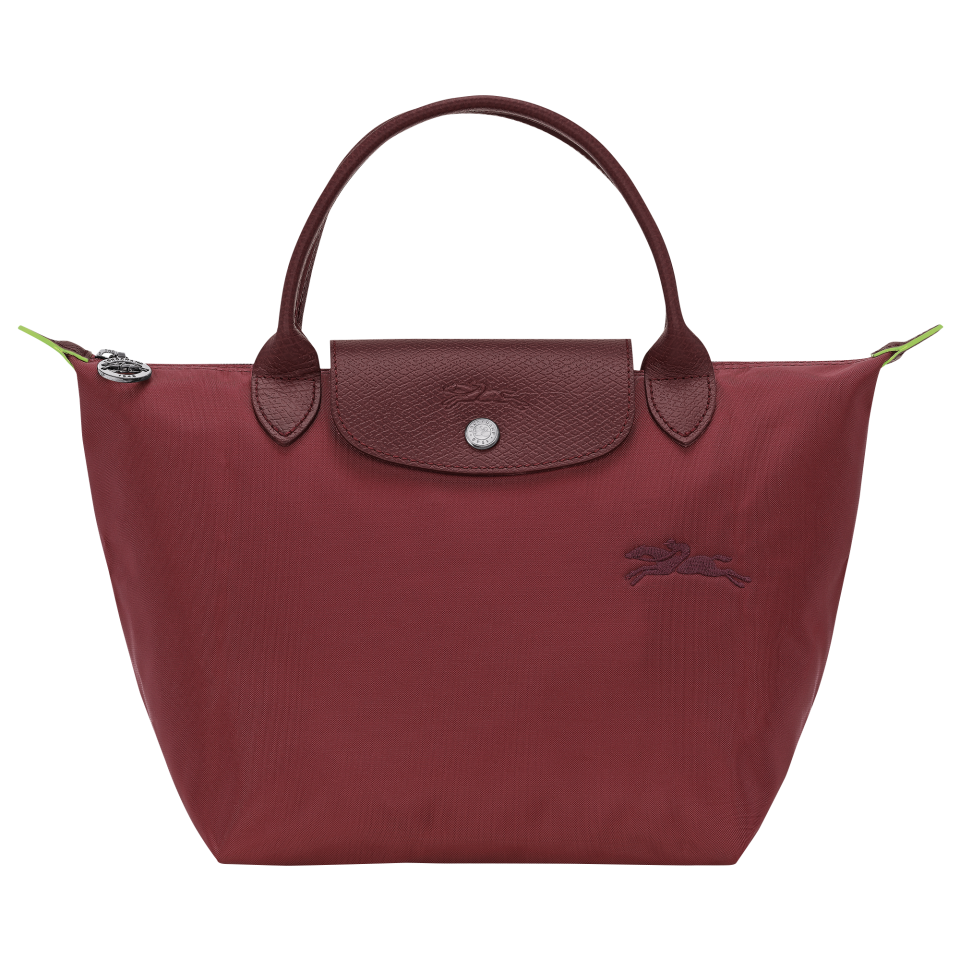 Le Pliage Green S Handbag Pomegranate - Recycled canvas