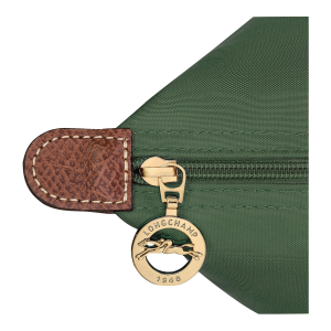 Le Pliage Original M Handbag British Green – Recycled canvas