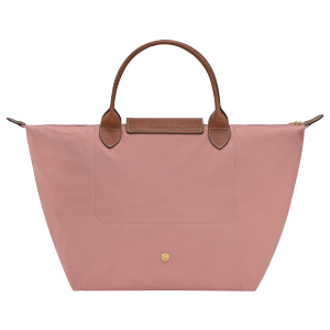 Le Pliage Original M Handbag Pink Tea – Recycled canvas