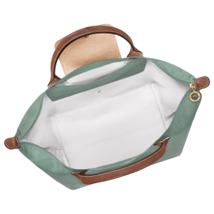 Le Pliage Original M Handbag Celadon – Recycled canvas