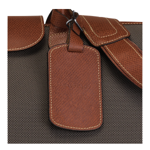 Boxford L Travel bag Brown – Recycled canvas