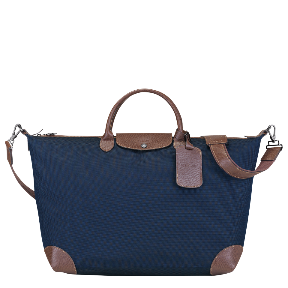 Boxford L Travel bag Blue - Recycled canvas