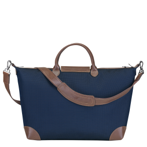 Boxford L Travel bag Blue – Recycled canvas