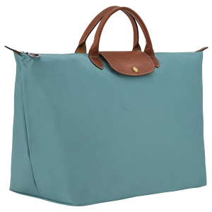 Le Pliage Original L Travel bag Eucalyptus – Recycled canvas