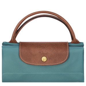 Le Pliage Original L Travel bag Eucalyptus – Recycled canvas