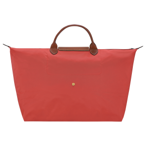Le Pliage Original L Travel bag Tomato – Recycled canvas