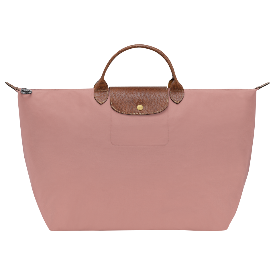 Le Pliage Original L Travel bag Pink Tea - Recycled canvas