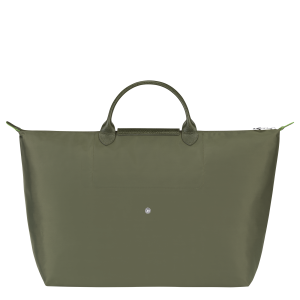 Le Pliage Green L Travel bag Forest – Recycled canvas
