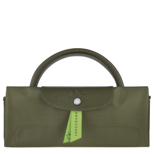 Le Pliage Green L Travel bag Forest – Recycled canvas