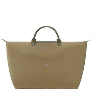 Le Pliage Green L Travel bag Artichoke – Recycled canvas