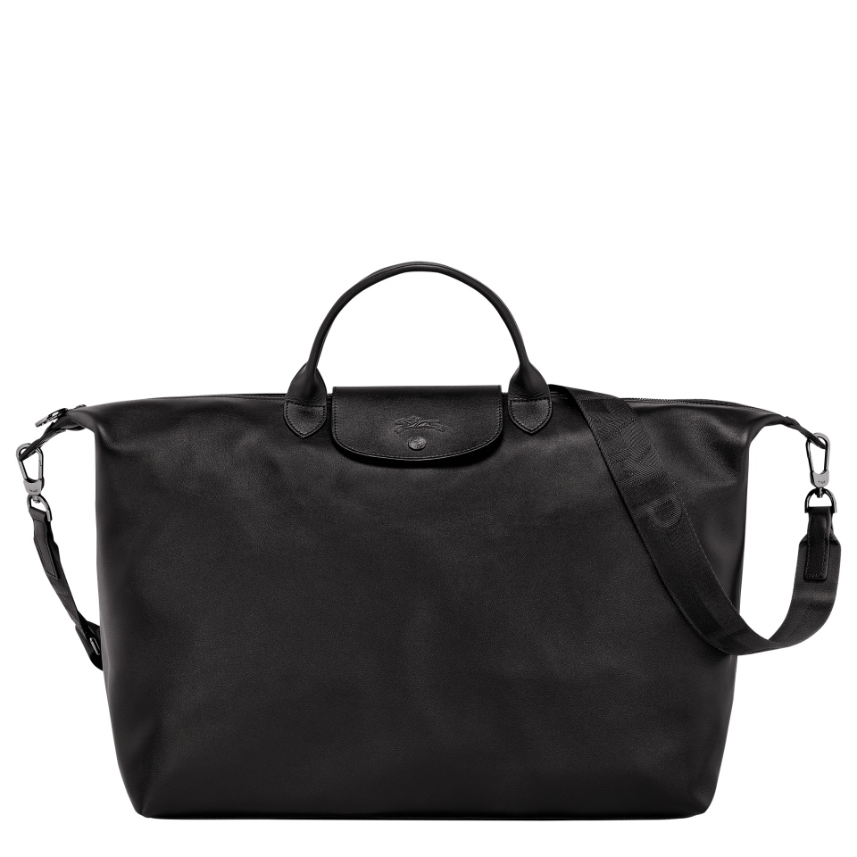 Le Pliage Xtra L Travel bag Black - Leather