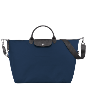 Le Pliage Energy L Travel bag Navy – Recycled canvas