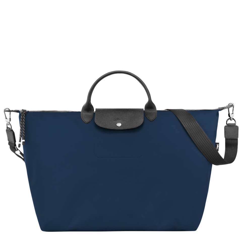 Le Pliage Energy L Travel bag Navy - Recycled canvas