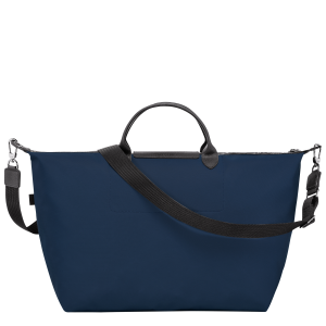 Le Pliage Energy L Travel bag Navy – Recycled canvas