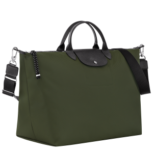 Le Pliage Energy L Travel bag Khaki – Recycled canvas