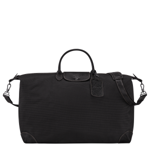 Boxford XL Travel bag Black – Recycled canvas