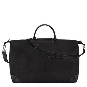 Boxford XL Travel bag Black – Recycled canvas