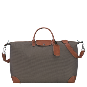 Boxford XL Travel bag Brown – Recycled canvas