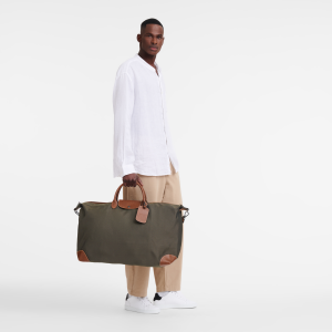 Boxford XL Travel bag Brown – Recycled canvas