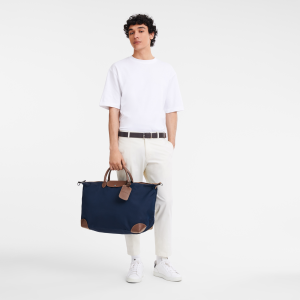 Boxford XL Travel bag Blue – Recycled canvas
