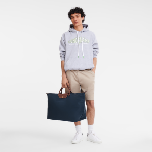 Le Pliage Original XL Travel bag Navy – Recycled canvas