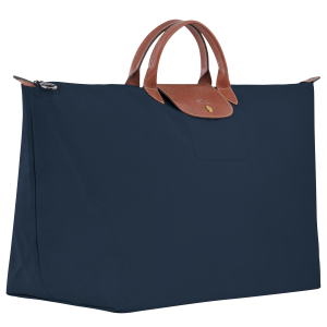 Le Pliage Original XL Travel bag Navy – Recycled canvas