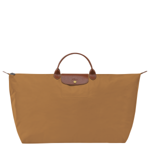 Le Pliage Original XL Travel bag Fawn – Recycled canvas