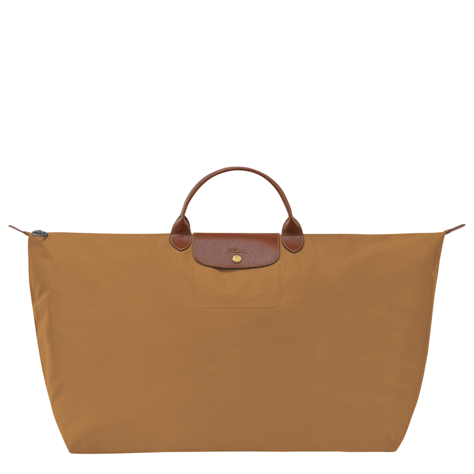 Le Pliage Original XL Travel bag Fawn - Recycled canvas