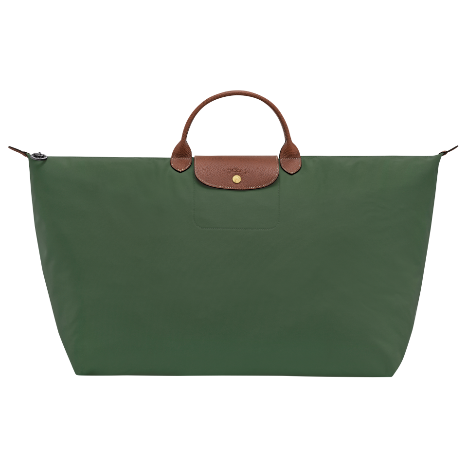 Le Pliage Original XL Travel bag British Green - Recycled canvas