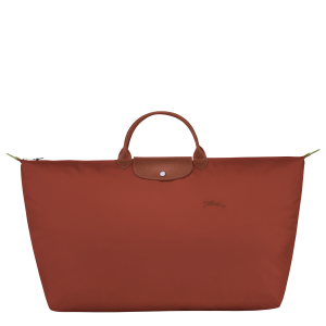 Le Pliage Green XL Travel bag Chestnut – Recycled canvas