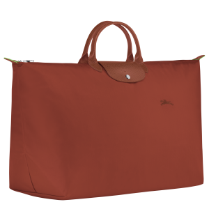 Le Pliage Green XL Travel bag Chestnut – Recycled canvas