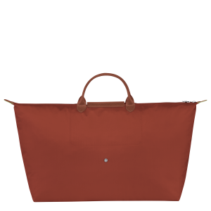 Le Pliage Green XL Travel bag Chestnut – Recycled canvas
