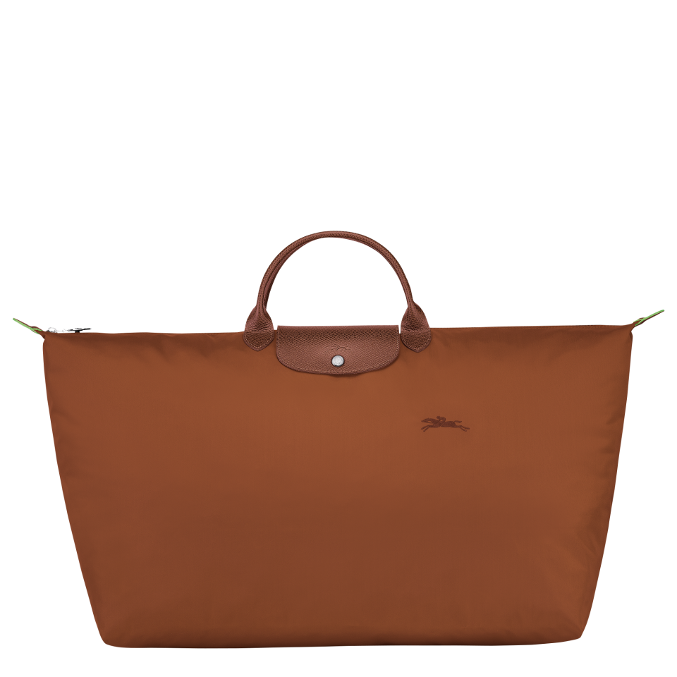 Le Pliage Green XL Travel bag Cognac - Recycled canvas