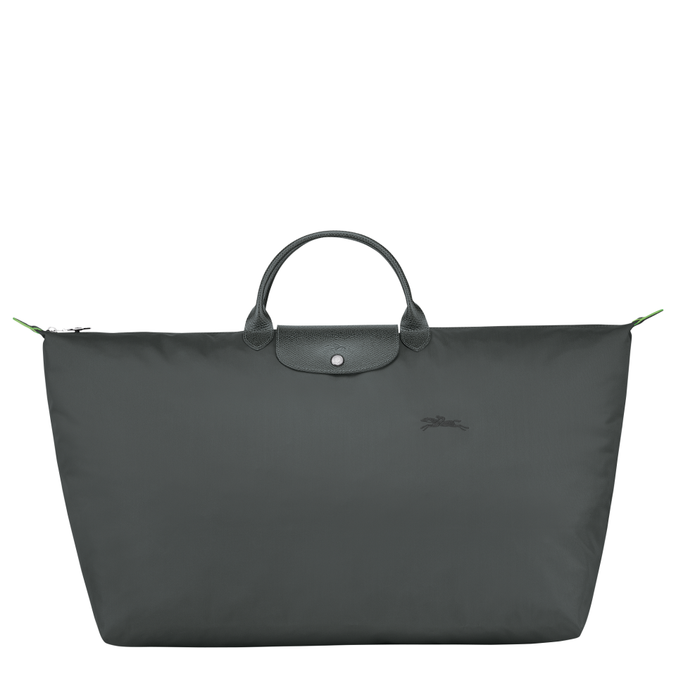 Le Pliage Green XL Travel bag Graphite - Recycled canvas